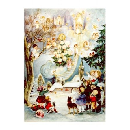 SELL SELL ADV704 Sellmer Advent - Children with Angels ADV704